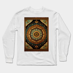 Persian carpet design 11 Long Sleeve T-Shirt